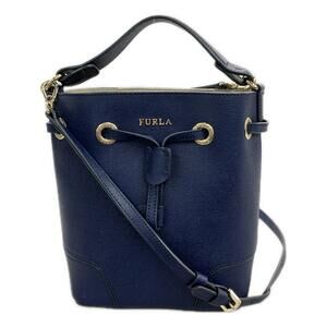 Furla Stacy Drawstring Handbag Shoulder Bag Crossbody